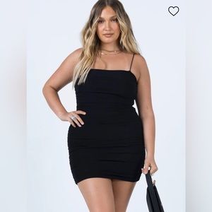 Princess Polly Holloway Wishes Mini Dress in Black